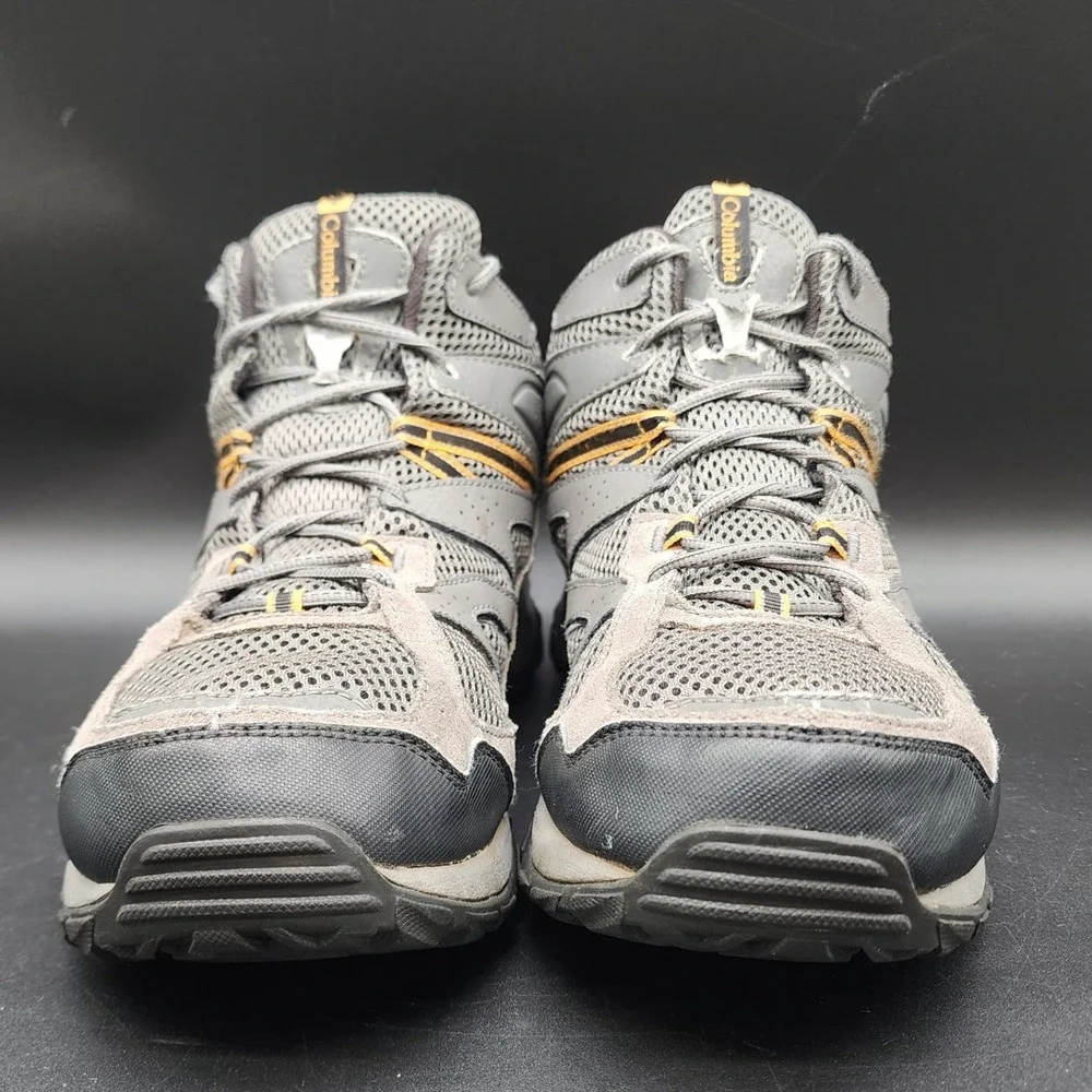 Columbia Size 12 Grey Hiking Boots  Mid Trail Gorpcore Outdoor Trekking